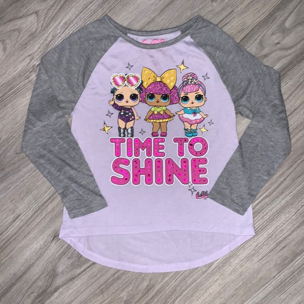 LOL Long Sleeve Girls Top (M)